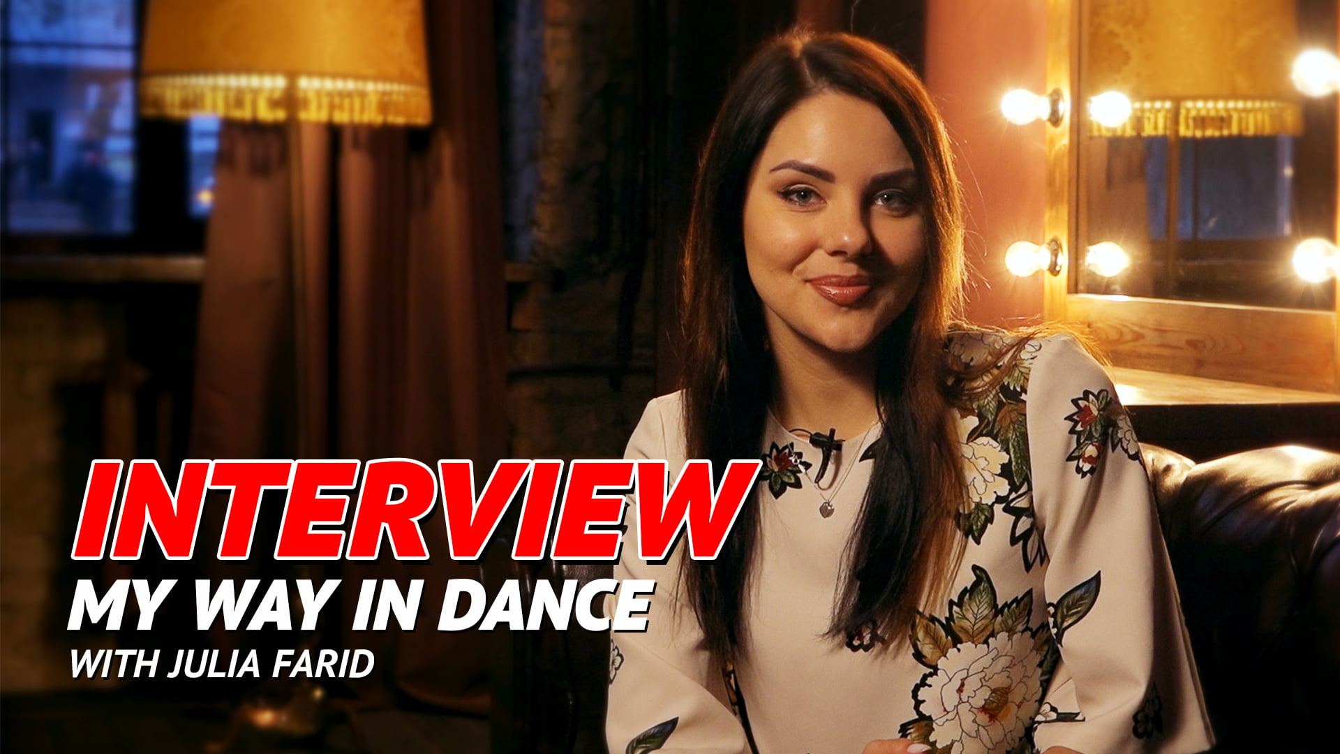 FREE VIDEO! My way in dance – interview with Julia Farid - Bellystream.TV